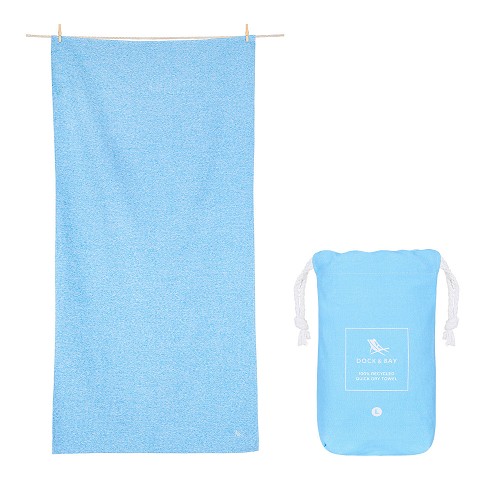 Travel Towels Essential Lagoon Blue L